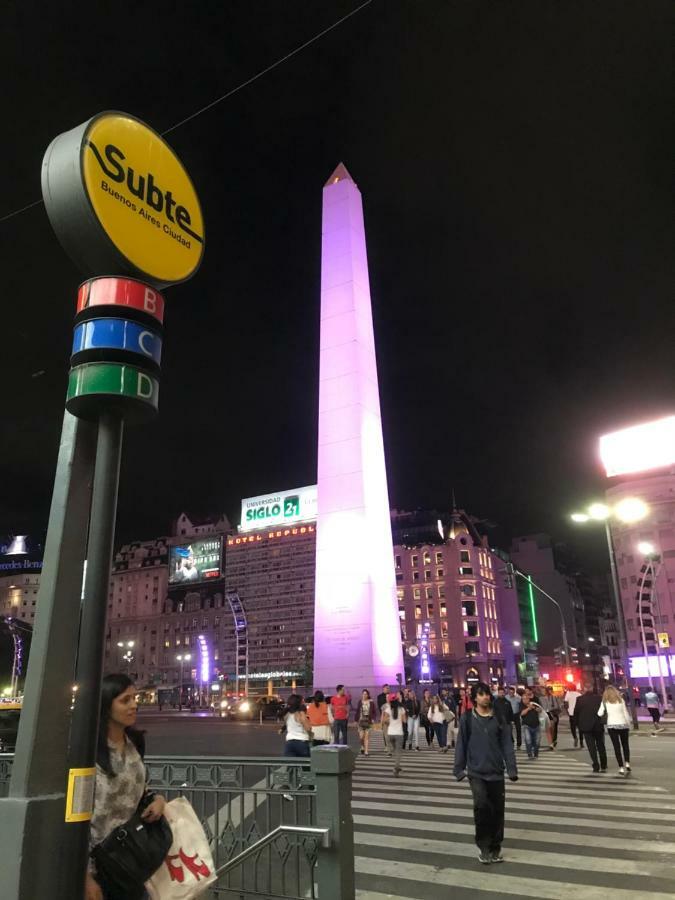 Dpto. Av. Corrientes Al 700-Centro Apartment บัวโนสไอเรส ภายนอก รูปภาพ